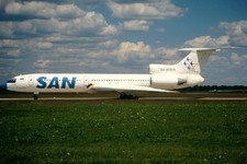 Dia RA-85825 Tupolev Tu-154M SAN 35mm gerahmt OP-K7-44