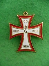 Dänemark Danebrog Orden 1671 König Christian V. Göde Zertifikat