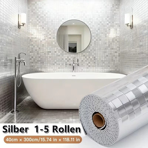 15m wasserfest silber - 3d,