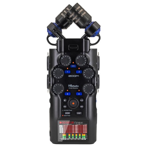 Zoom h6studio audio recorder - zoom,
