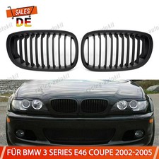 Matt Schwarz Sportgrill Kühlergrill Für BMW E46 330Ci 2Door Coupe Cabrio 2003-06