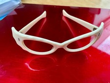 Tolle Cat-Eye-Brille, sensationell:elfenbeinfarben, vintage 30er/50er Jahre:top!