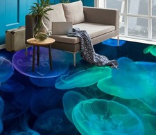 3D Blau Qualle 23653NA