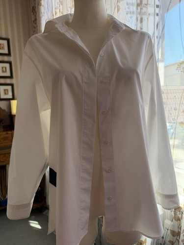 Damen langarmhemd weiss von - weiss,