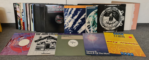 50x vinyl schallplatten - 12",