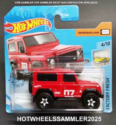 Hot wheels land rover - hot, "land