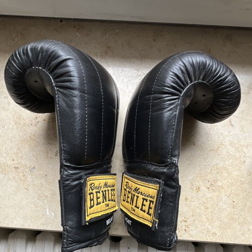 Boxhandschuhe aus leder - l,