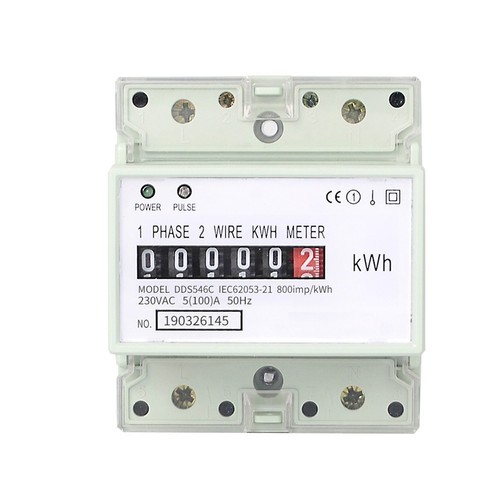 230v hutschiene energiezähler - 230v,