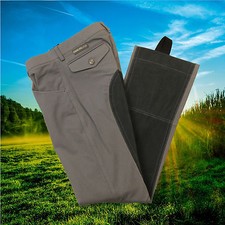 Sonnenreiter Herren Jodhpur Reithose New Cotton Rider, Herren, Jodhpur, grau