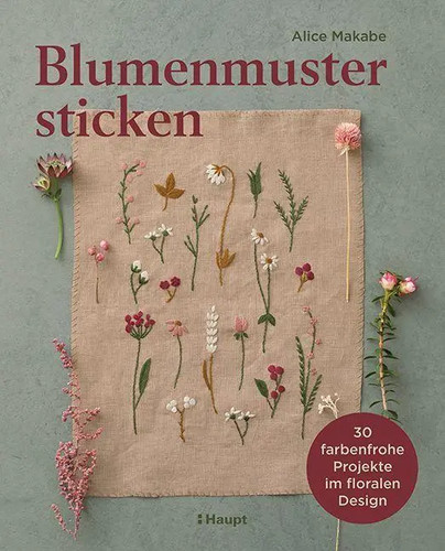 Blumenmuster sticken 30 - sticken, |
