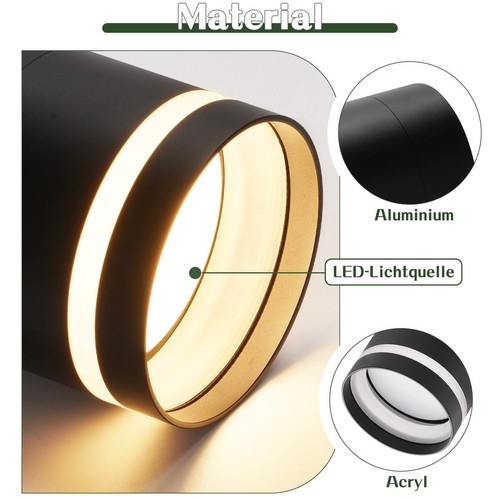 Led aufbauspot rund - led-aufbauspot,