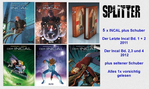 Splitter verlag 5x incal - verlag,