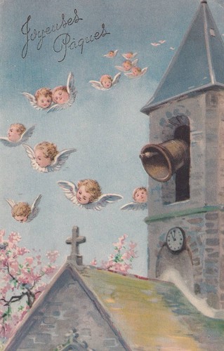 Künstler ostern engel - ostern,