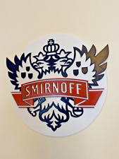 10" Smirnoff Schild/Plakette