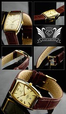 klassische Lederband Uhr