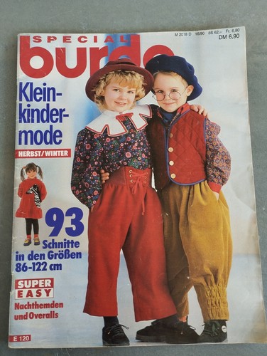 Burda special kleinkinder mode - burda,
