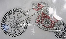 Hotfix Strass Bügelbild