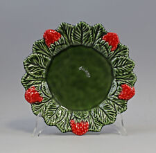 9918587-d Keramik Majolika Portugal Teller Erdbeere D24,5cm