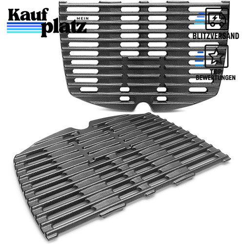 Grillroste gusseisen 32x21 6cm - gusseisen, 32x21,6cm