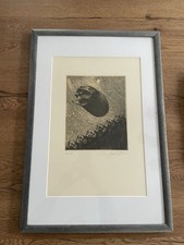 Radierung von Ernst Fuchs 1971