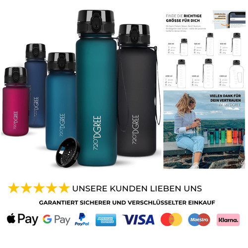 Trinkflasche 1000ml bpa frei - 1000ml,