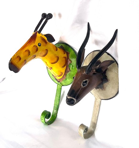 Wandhaken pape giraffe - wandhaken,