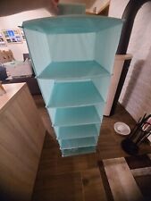 TOP Ikea Kleiderschrank Aufbewahrung mit 7 Fächern, weiß/blau, 30x30x90 cm TOP
