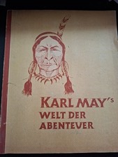 Sammelbilderalbum  Karl May´s Welt der Abenteuer 1950 v, Biox - vollständig