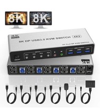 8K@60Hz Displayport USB 3.0