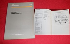 Mercedes MB 100 D Transporter Neuerungen 1990 Einführungsschrift Kundendienst