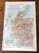 Original ! histor. Landkarte