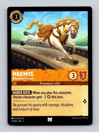 Tcg lorcana karte maximus - karte,