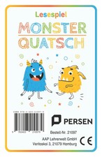 Lesespiel Monster-Quatsch | Janet Stadelmeier | Deutsch | Taschenbuch | 55 S.