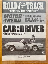 Triumph Spitfire 1500 Roadster