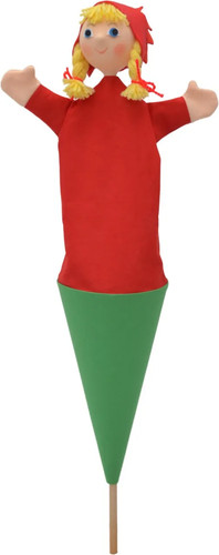 Tütenpuppe 3in1 rotkäppchen - tütenpuppe,