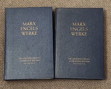 Marx Engels Werke Ergänzungsband Schriften bis 1844. 2 Bände