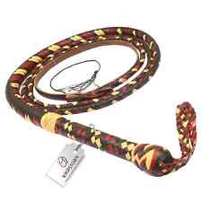 Bullenlederpeitsche Bullwhip in schön kräftigen Farben, verschiedene Größen