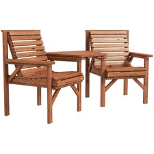 Bistro-Set 3-teilig aus Holz