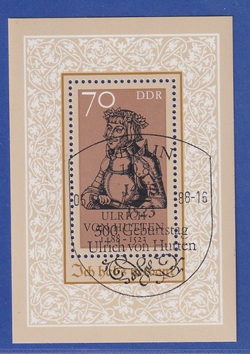 Ddr 1988 ulrich von - ulrich, hutten