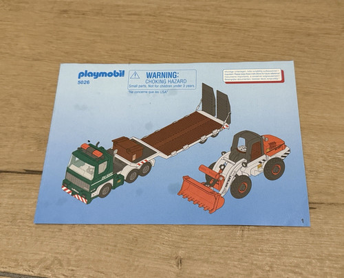 Playmobil 5026 bauanleitung - 5026,