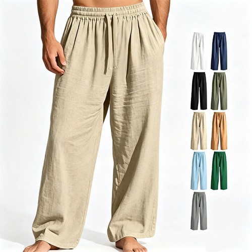 Hose heren leinenhose hosen - leinenhose,