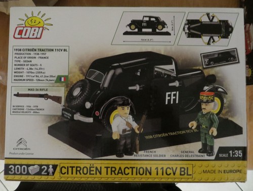 Cobi 2263 citroen - citroen, traction