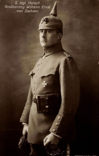 Großherzog wilhelm ernst - ak,