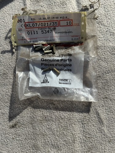 Original deutz oldtimer teile - deutz,