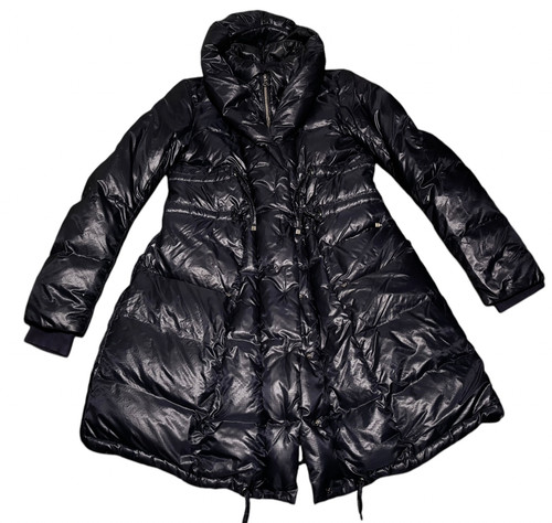 Lange steppdaunenjacke - lange,