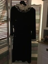 Original Chanel Kleid aus Samt, mit Chanelknopfleiste,  Vintage. Gebrauchsspuren