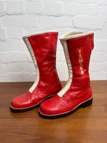 Motorradstiefel vintage yamaha - motorradstiefel,