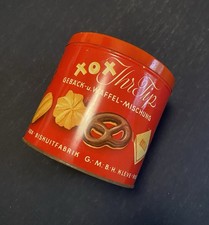 XOX Gebäck Und Waffel Mischung Blechdose Alt Vintage Super Deko Gebraucht