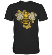 Biene Honigwabe Imker