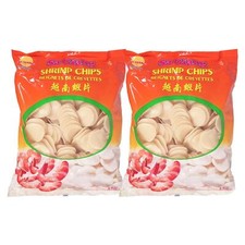 Sagiang Krabbenchips Rohlinge 2x1kg Kroepoek selber backen Krupuk Krabbenbrot